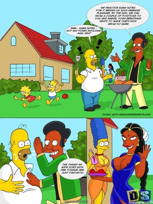 The Simpsons – Kamasutra Picnic 8muses  Comics