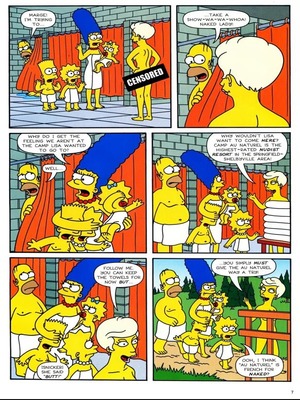 8muses  Comics The Simpsons au Naturel! image 07 