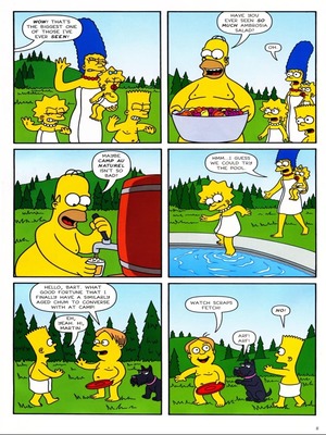8muses  Comics The Simpsons au Naturel! image 09 