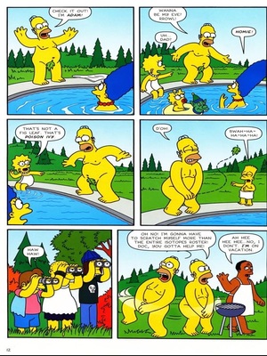 8muses  Comics The Simpsons au Naturel! image 10 