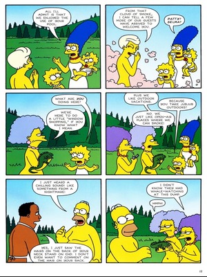 8muses  Comics The Simpsons au Naturel! image 13 