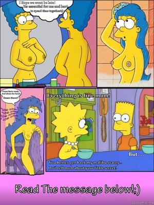 The Simpsons- Hot Days 8muses  Comics