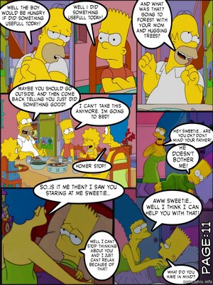 8muses  Comics The Simpsons- Hot Days image 11 