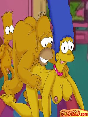 8muses Cartoon Comics The Simpsons- Lustful Homer and Marge image 05 