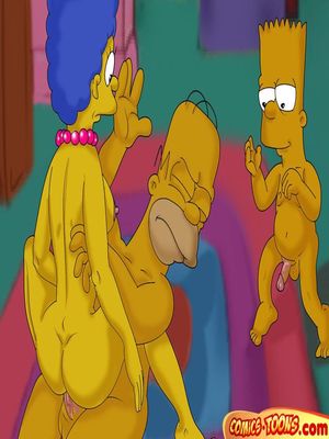 8muses Cartoon Comics The Simpsons- Lustful Homer and Marge image 06 