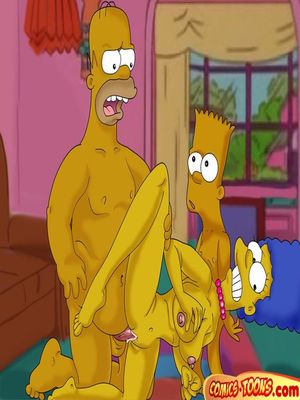 8muses Cartoon Comics The Simpsons- Lustful Homer and Marge image 08 
