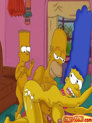 8muses Cartoon Comics The Simpsons- Lustful Homer and Marge image 09 