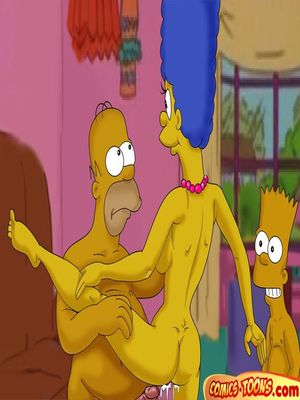 8muses Cartoon Comics The Simpsons- Lustful Homer and Marge image 10 