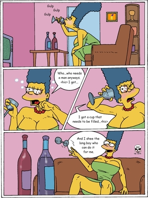 8muses Adult Comics The Simpsons- Marge Exploited image 02 