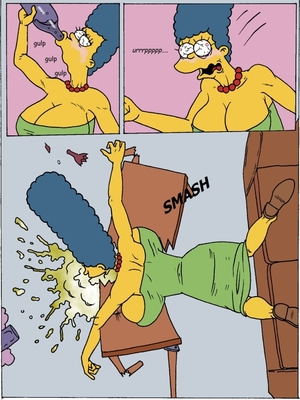 8muses Adult Comics The Simpsons- Marge Exploited image 03 