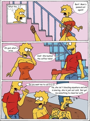 8muses Adult Comics The Simpsons- Marge Exploited image 04 