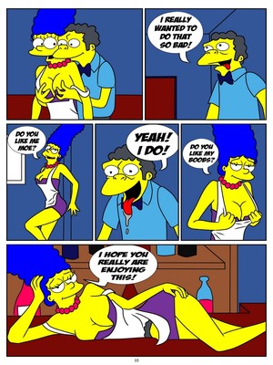 8muses Cartoon Comics The Simpsons- One Day At Moe’s image 10 