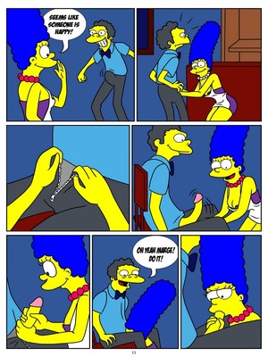 8muses Cartoon Comics The Simpsons- One Day At Moe’s image 11 