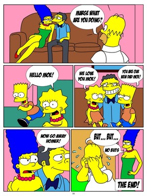 8muses Cartoon Comics The Simpsons- One Day At Moe’s image 16 