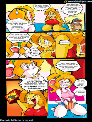 8muses Adult Comics The Slumber Party- Clubstripes image 02 