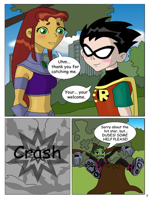 8muses Adult Comics The Teen Titans- The Mishap image 08 