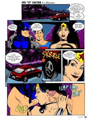 8muses Porncomics The X Factor (Batman, Wonder Woman, Superman) image 01 