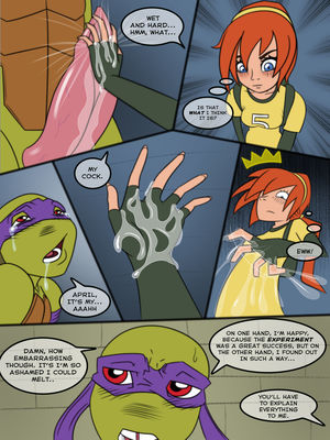 8muses Porncomics TMNT – Relax in April image 07 