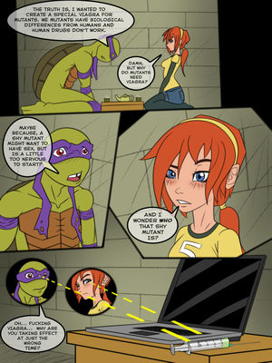8muses Porncomics TMNT – Relax in April image 08 