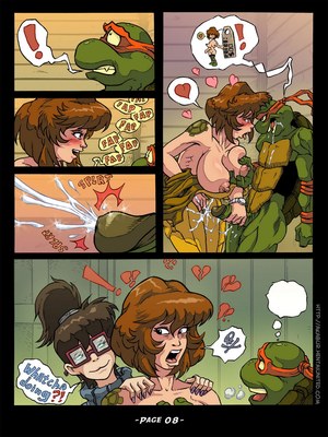 8muses Porncomics TMNT- The Slut From Channel Six image 09 