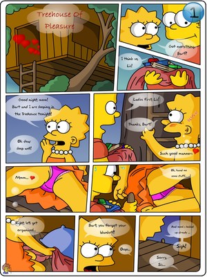 8muses  Comics Treehouse of Pleasure (The Simpsons) image 02 