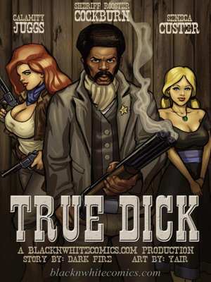 True Dick- Bnw, BlacknWhite 8muses Interracial Comics