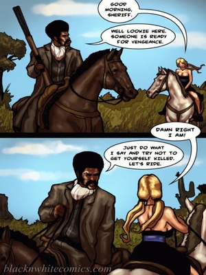 8muses Interracial Comics True Dick- Bnw, BlacknWhite image 23 