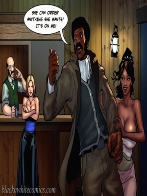 8muses Interracial Comics True Dick- Bnw, BlacknWhite image 94 