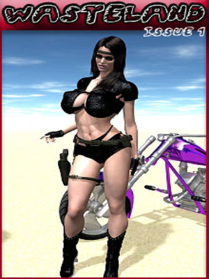 8muses 3D Porn Comics Wasteland 01-The Biker Chick image 01 