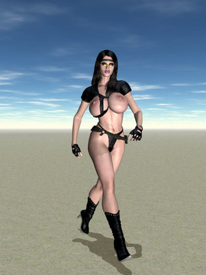 8muses 3D Porn Comics Wasteland 01-The Biker Chick image 27 