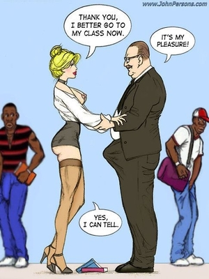 8muses Interracial Comics White Slut Teacher- John Persons image 12 