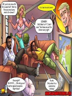Wife Swap Cartoon - Wife Swap- BNW 8muses Interracial Comics - 8 Muses Sex Comics