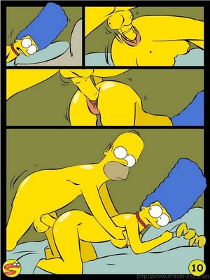 8muses Adult Comics Wit Simpsons- Drawn Sex image 10 