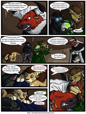 8muses Furry Comics (World of Warcraft)- Druids image 119 