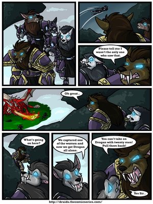 8muses Furry Comics (World of Warcraft)- Druids image 128 