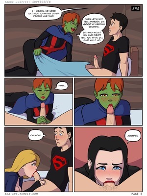 8muses Adult Comics Young Justice- Supergreen image 02 
