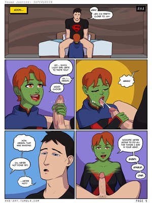 8muses Adult Comics Young Justice- Supergreen image 05 