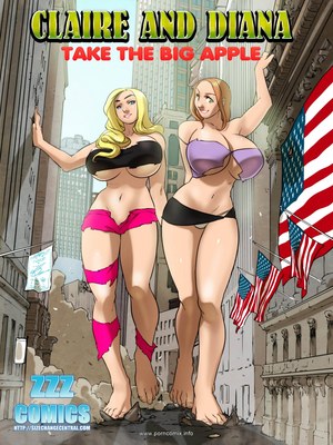 8muses Porncomics ZZZ- Claire and Diana- Take Big Apple image 01 