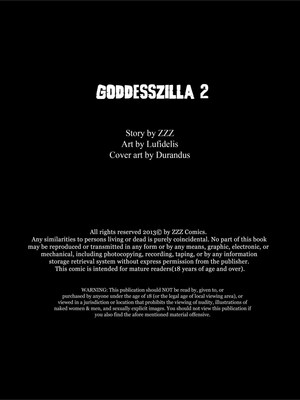 ZZZ Comix-  Goddesszilla 2 8muses Adult Comics
