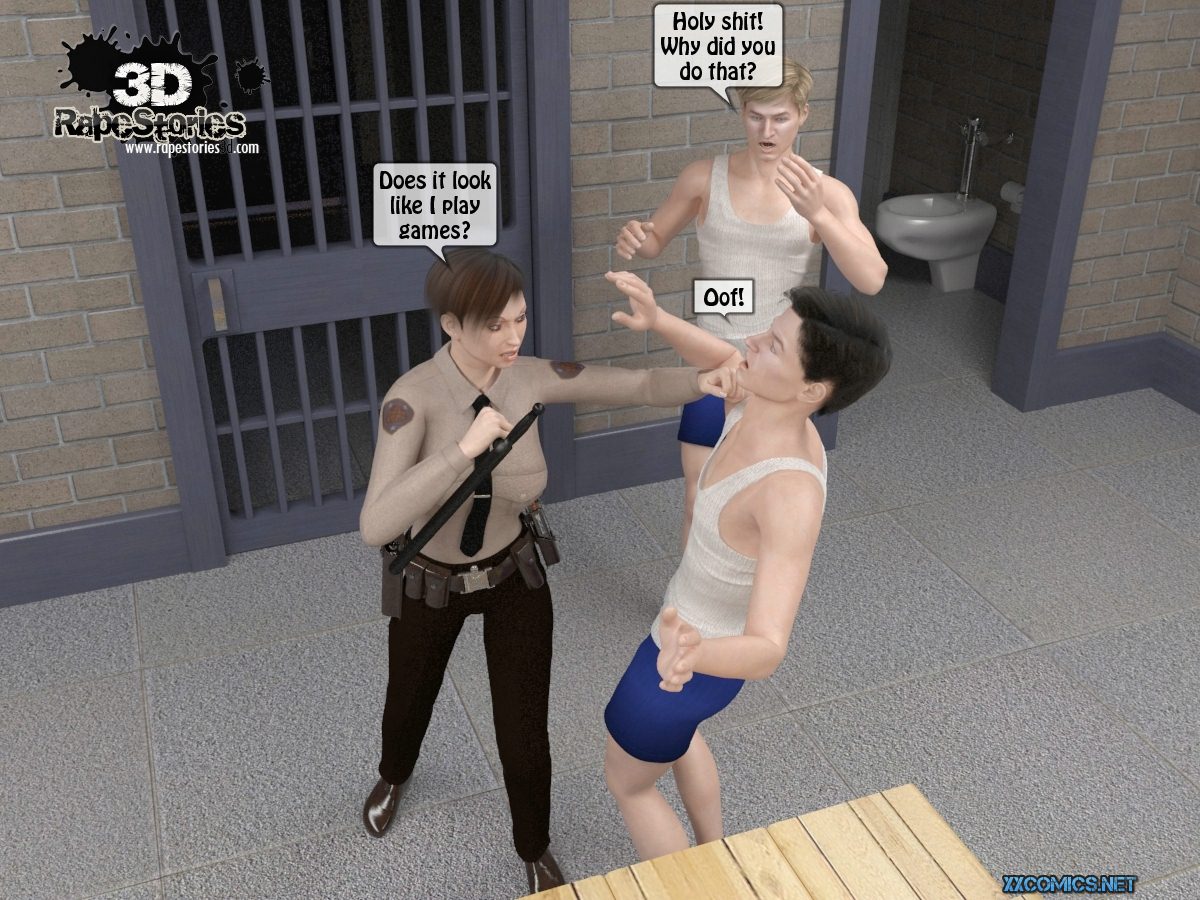 3DRape Two Prisoner Rape Police Woman 8muses Porncomics 8 Mu