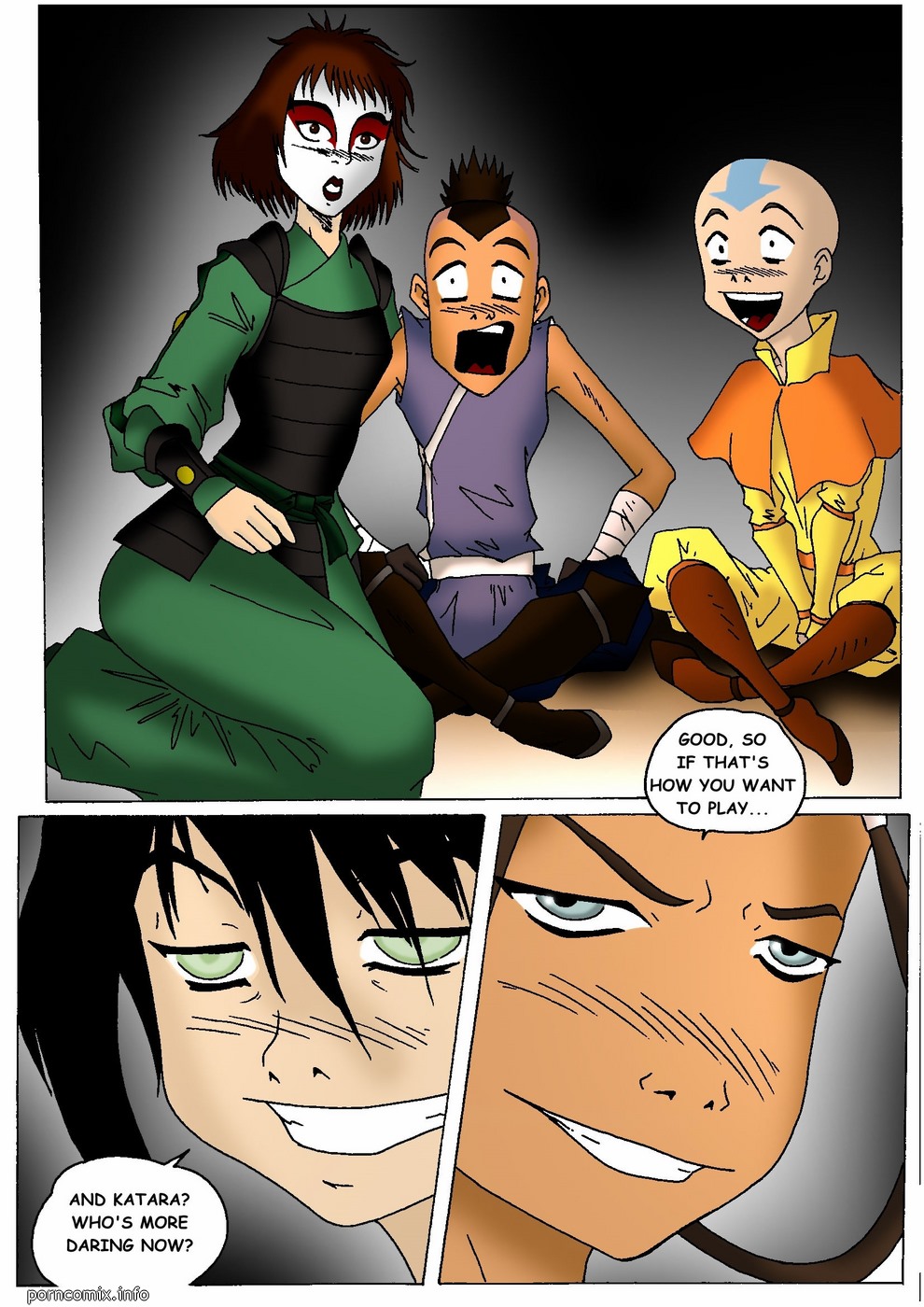 990px x 1400px - avatar-last-airbender-an-unknown-aspect comic image 11