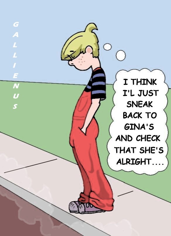 Dennis Cartoon Porn Comics - dennis-the-menace-the-perils-of-puberty-3-4 comic image 42