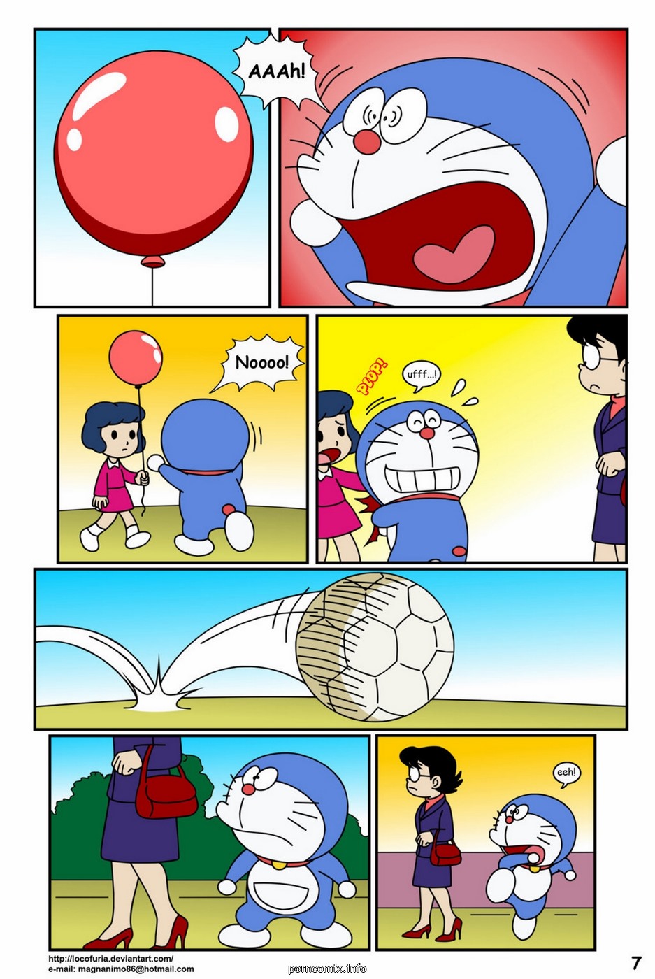 Sex Doraemon - doraemon-tales-of-werewolf comic image 08