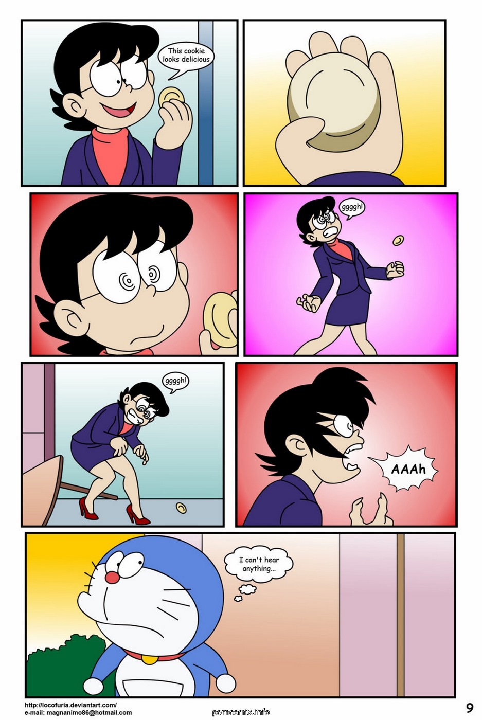 Doraemon sex comic