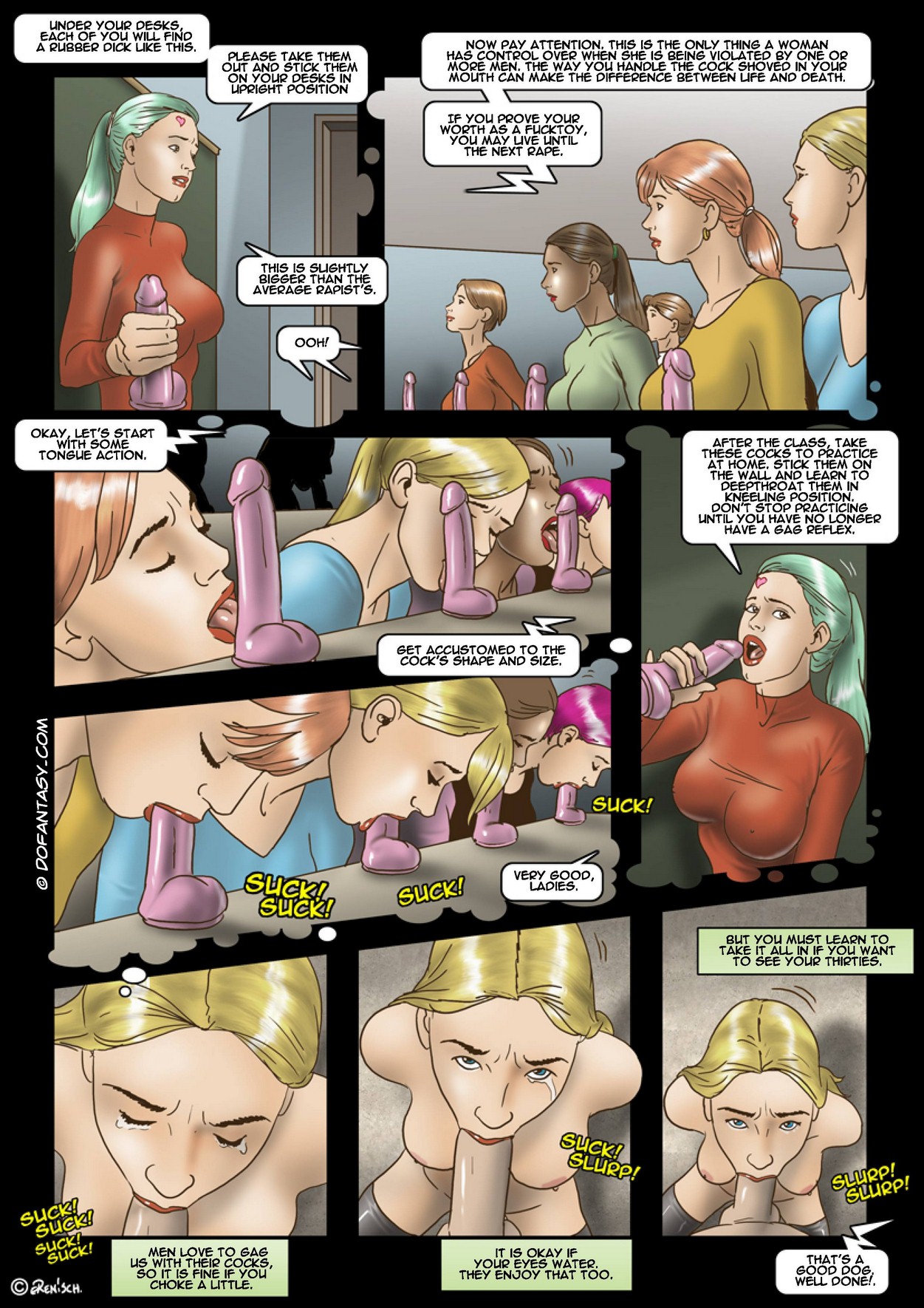 Femdom Comics 8 Muses