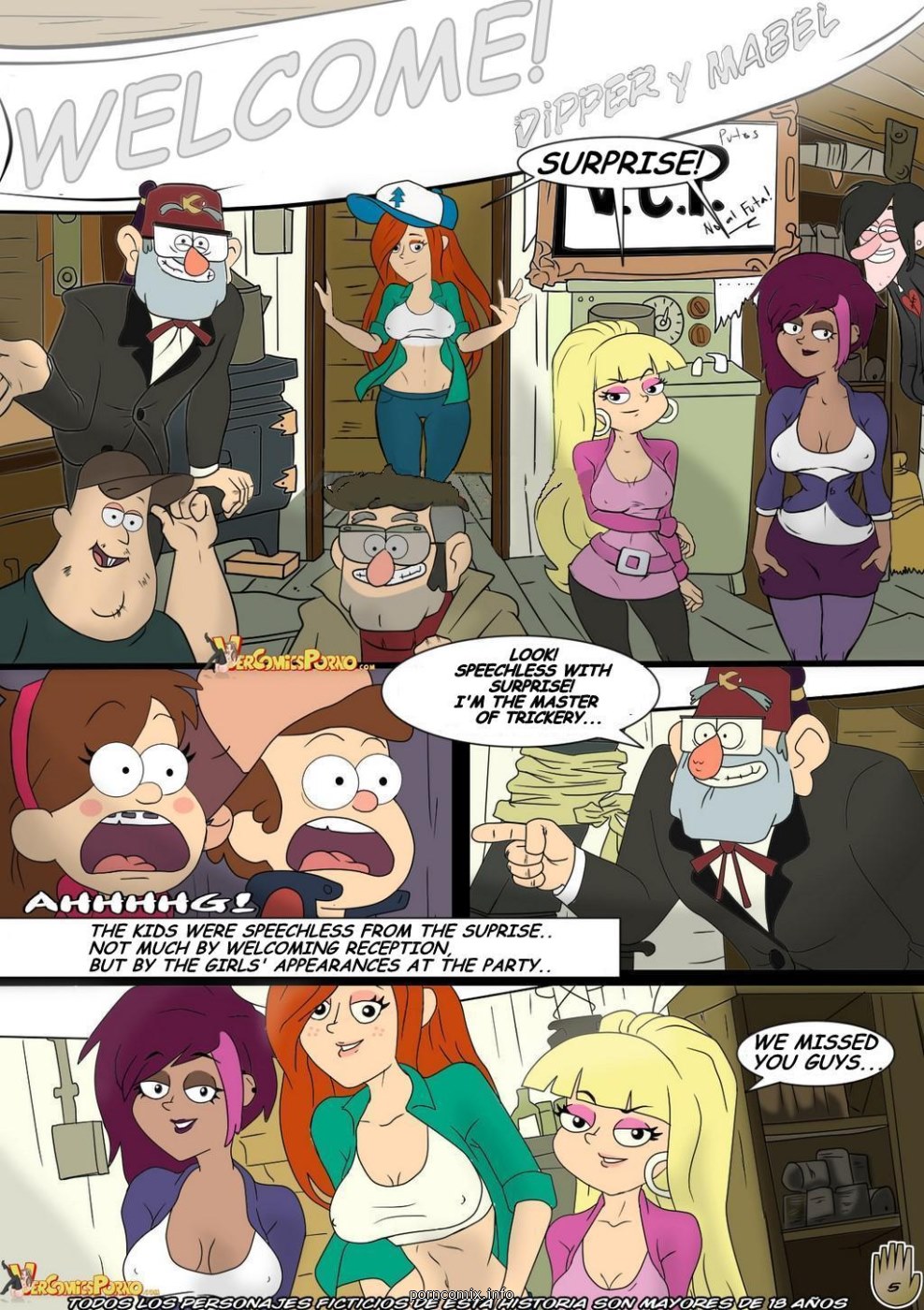 988px x 1400px - gravity-falls-big-mysteries-english comic image 06