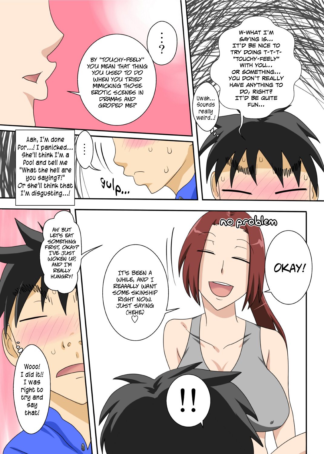 1070px x 1497px - hentai-married-aunt comic image 10
