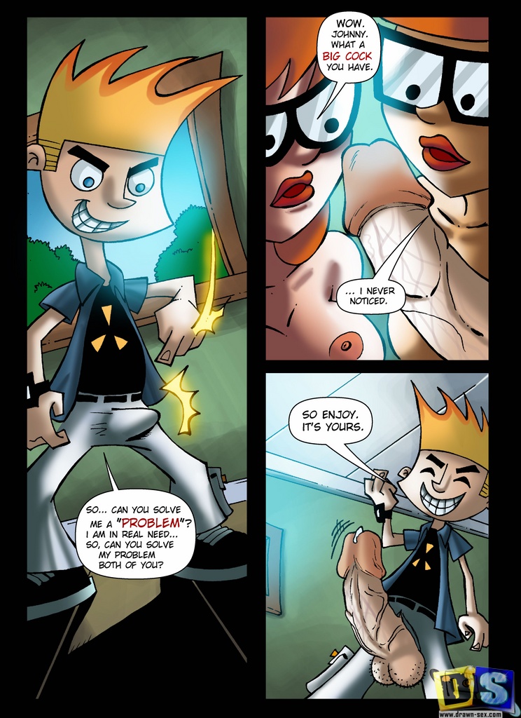 Test Porn Comic - johnny-test-sister-fuck comic image 05