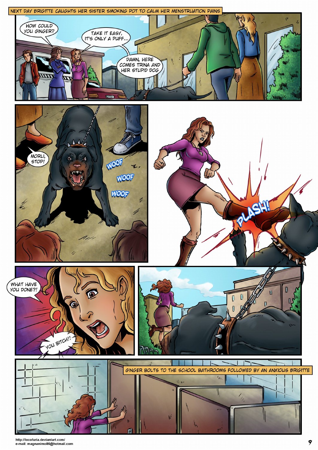 1063px x 1503px - locofuria-ginger-snaps-1 comic image 10