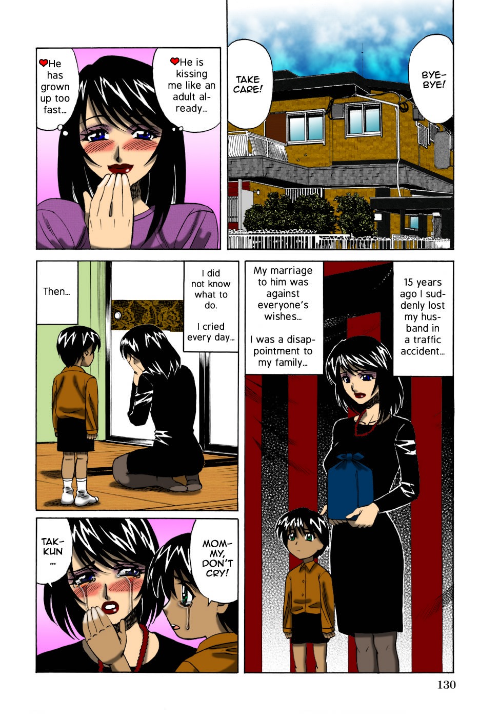 Mom And Son Accident Sex - mom-son-impregnation-of-lust comic image 04